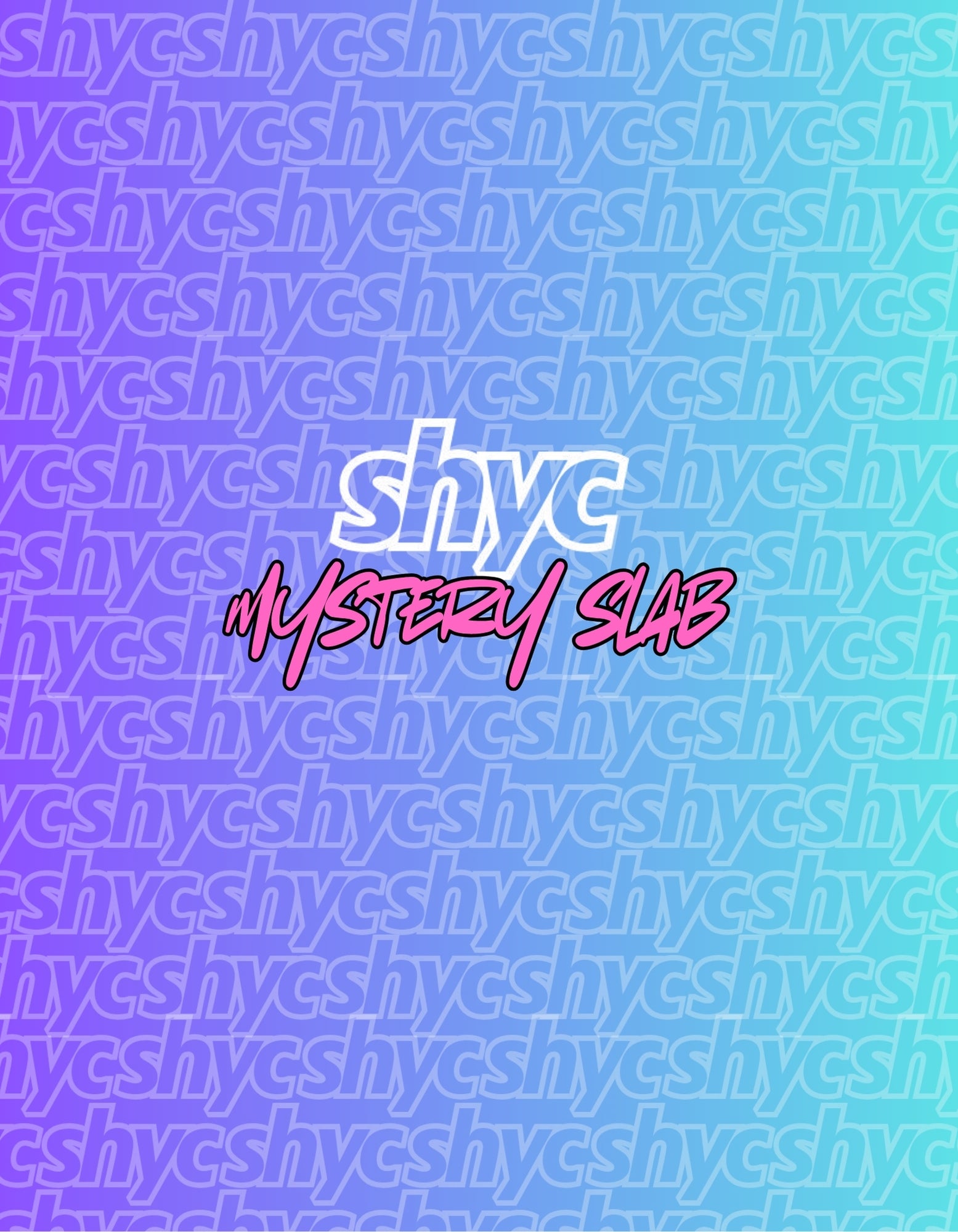 SHYC Pokemon Mystery Slab